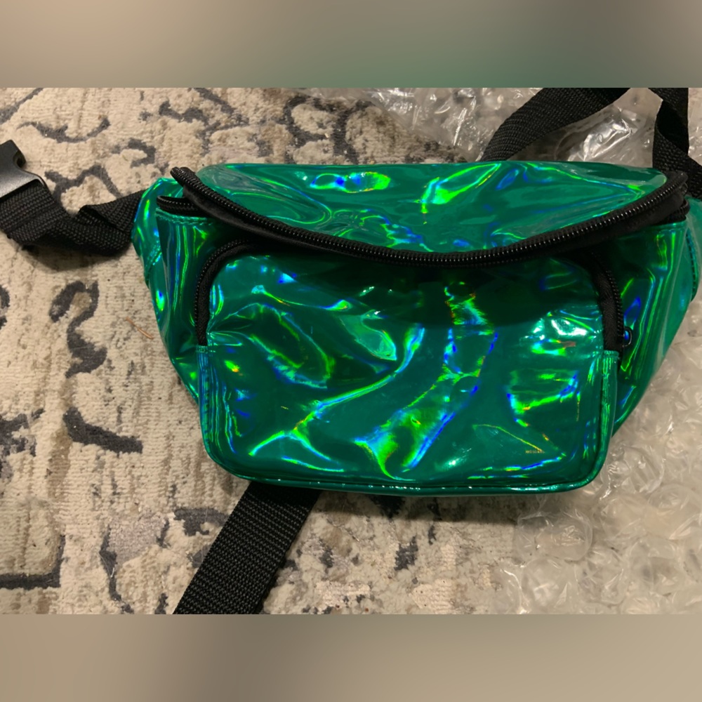 Large green Fanny pack
